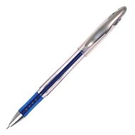 Ручка гелевая "Jazz" 0,5 мм, пласт., прозр., стерж. синий