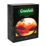 Чай "Greenfield" 100 пак*2 гр., черный, Golden Ceylon