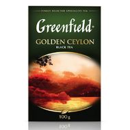 Чай "Greenfield" 100 гр., черный, байховый, Golden Ceylon