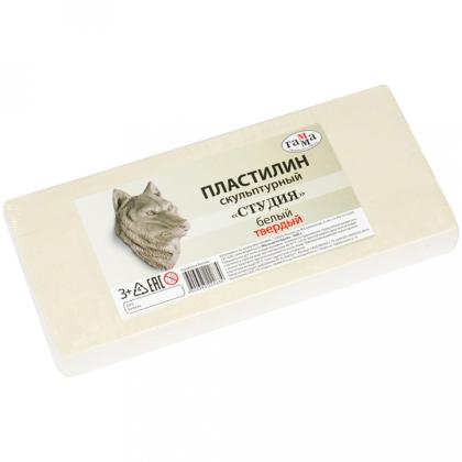 Пластилин скульптурный "Студия" телесный твердый, 0,5 кг