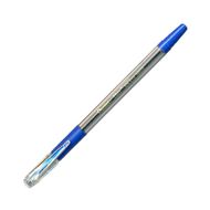 Ручка шарик. "ВК410" 1,0 мм, пласт., прозр., стерж. синий