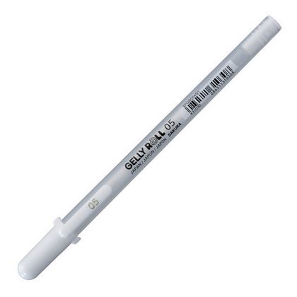 ручка гелевая "Gelly Basic" белый, 0,3мм