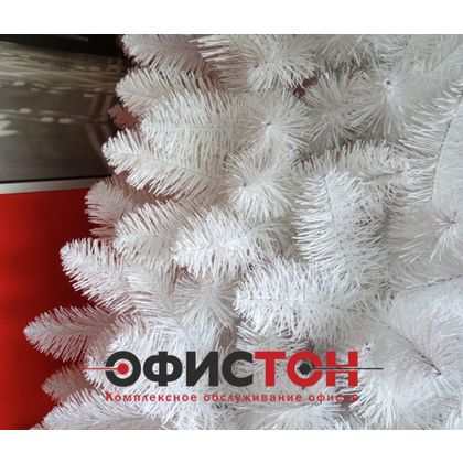 Ель белая 1,8 м, ПВХ, белый
