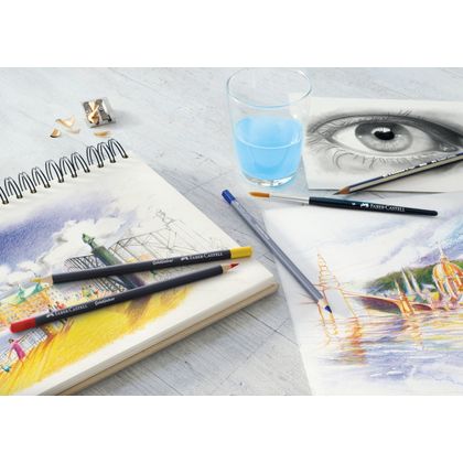 Карандаши цветные "Goldfaber" 24 шт, в металлической упаковке