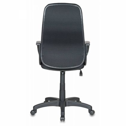 Кресло д/руководителя Бюрократ CH-808AXSN/#B С-11крест. пластик, ткань акрил, черный