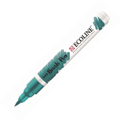 Маркер акварельный "Ecoline" 640 сине-зеленый