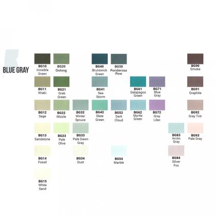 Маркер перм., худ. "Sketchmarker Brush" двусторонний, B20, глубоководный