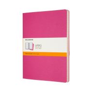 Блокнот А4- 190*250 мм, 60 л., лин. "Cahier Journal Xlarge" интегральн. обл. карт., 3 шт., розовый неон