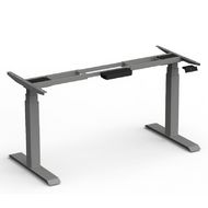 Каркас стола с эл. приводом двухмоторный блютуз AOKE AK2YJYT-YDZF3.AL (1075-1800)*600мм, цвет серый
