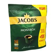 Кофе "Jacobs Monarch" растворим. сублим., 400 гр., пак.