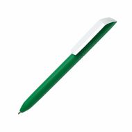 Ручка шарик/автомат "Flow Pure GOM CB" 1,0 мм, пласт., софт., зеленый/белый, стерж. синий