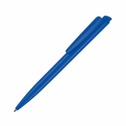 Ручка шарик/автомат "Dart Polished" 1,0 мм, пласт., глянц., т.-синий, стерж. синий