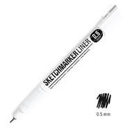 ручка капиллярная "Sketchmarker" 0.5 мм, черный