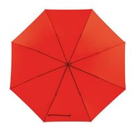 Зонт-трость п/автомат. 103 см, ручка прорезин. "Wind" противошторм., красный