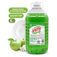 Средство д/мытья посуды "Velly light зеленое яблоко" 5 кг