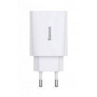Сетевое зарядное устройство Baseus Speed Mini Quick Charger 1C 20W EU White (CCFS-SN02)