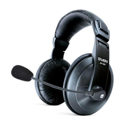 Наушники с микрофоном Sven AP-860MV Black