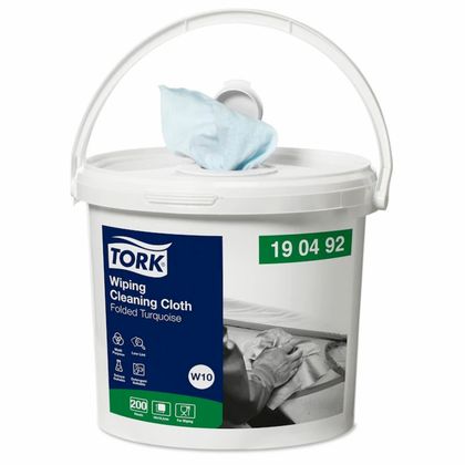 Материал нетканый Tork Premium безворсовый в ведре W10