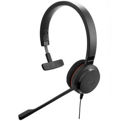 Наушники с микрофоном "Jabra EVOLVE 30 II MS Mono" черный