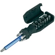 Набор отверток "Screw Finder" метал./пласт., с магнитом, 19 предм., упак., черный