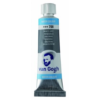 Краски акварельные "Van Gogh" 708 серый пейна , 10 мл., туба