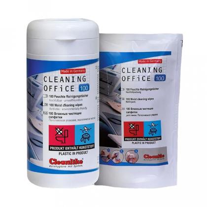 чист_туба с салфетками (100шт.) Cleanlike с высоким содержанием спиртов
