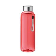 Бутылка д/воды 500 мл. "Utah" пласт., прозрачный красный