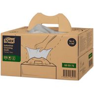 Материал нетканый Tork Premium для удаления масла и жира в салфетках, серый, W7, 210шт/упак