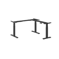 Каркас стола с эл. приводом угловой AOKE AK3YJRT-ZF3.90.BL (1075-1800)+(1075-1800)*600мм, цвет черный