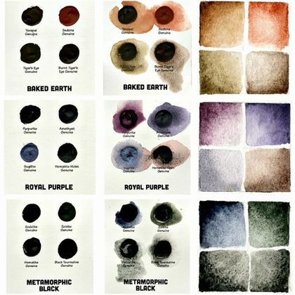 Набор цветовых карт Daniel Smith "Mineral Marvels" 36 цветов
