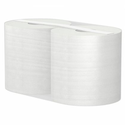 Полотенца бумажные   в рулонах с центральной вытяжкой, 300м, 1 слой, 100% целлюлоза
