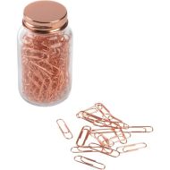 Скрепки 29 мм. "Copper Clip" метал., 200 шт., медный, банка