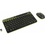 комп. клавиатура+мышь (беспроводные) MK240 black Logitech