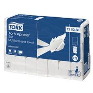 Полотенца бумажные TORK Xpress Multifold Advanced листовые мягкие, H2