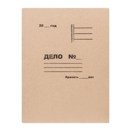 Папка скоросшиватель "Дело" KT 0,6 серый