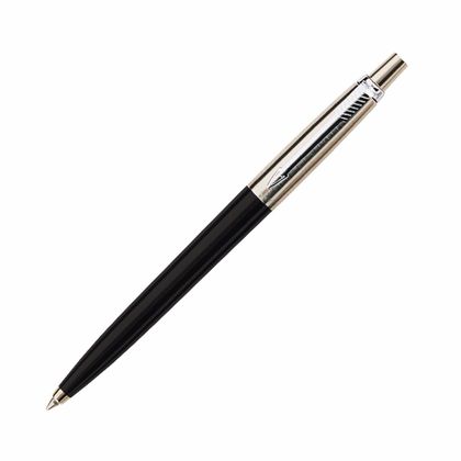 Ручка шарик/автомат "Jotter" 0,7 мм, пласт./метал., подарочн. упак., красный/серебристый, стерж. синий