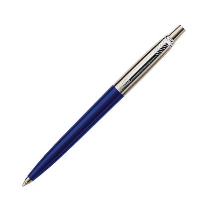 Ручка шарик/автомат "Jotter Royal Blue CT" 0,7 мм, пласт./метал., подарочн. упак., синий/серебристый, стерж. синий