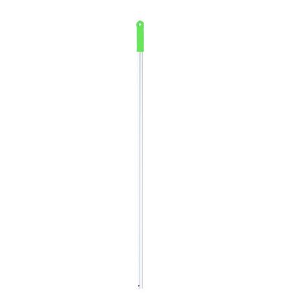 Ручка для МОПа алюминиевая 130см, d=22мм, цв.зеленый