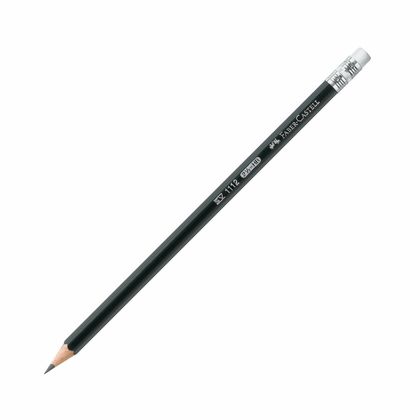 Карандаш прост. "Faber-Castell 1111" HB, черный