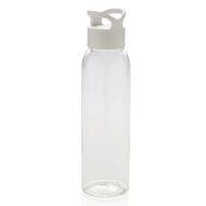 Бутылка д/воды 650 мл. "P436.873" пласт., прозрачный/белый