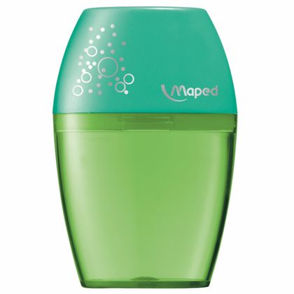 Точилка на 1 отв. "Shaker" ассорти, блистер