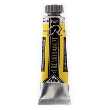 Краски масляные "Rembrandt" 207 кадмий желтый лимонный, 15 мл., туба