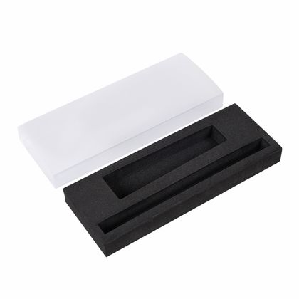 Футляр для ручки (1) и маркера (1) "Write and Highlight Set" пласт., прозр., черный