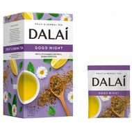 Чайный напиток "Dalai" 25 пак*1.5 гр., травяной с мятой, ромашкой, мелисой и цедрой лимона, Good night