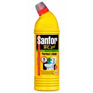 Средство чистящее д/сантехники "Sanfor WC  lemon fresh" 1л, гель