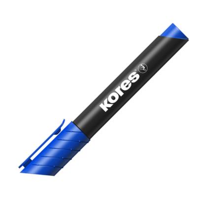 Маркер перм. "Kores" 3,0 мм, синий