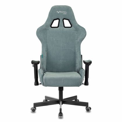 Кресло игровое Бюрократ VIKING KNIGHT Fabric черный Light-20 с подголов. крестовина металл