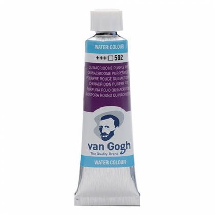 Краски акварельные "Van Gogh" 327 краплак светлый , 10 мл., туба