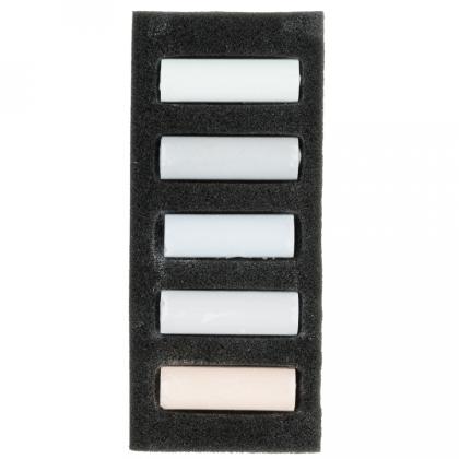 Пастель мягкая "Rembrandt Half Pastel" набор, 5 цв., зеленые
