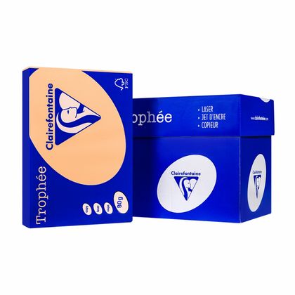 Бумага цветная A4, 80г/м, 500 л. "Trophee" сиреневый